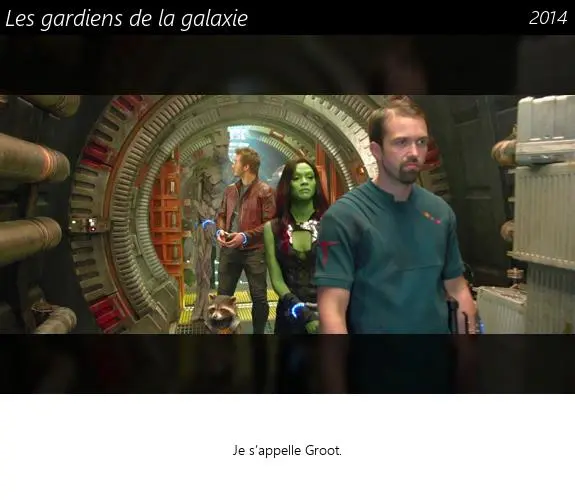 Vignette : Les gardiens de la galaxie